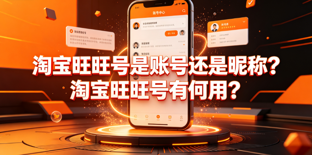 淘宝旺旺号是账号还是昵称?淘宝旺旺号有何用?