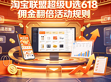 淘宝联盟超级U选618佣金翻倍活动规则
