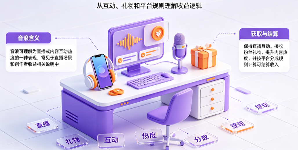 抖音音浪是什么?怎么获得?收入怎么算?