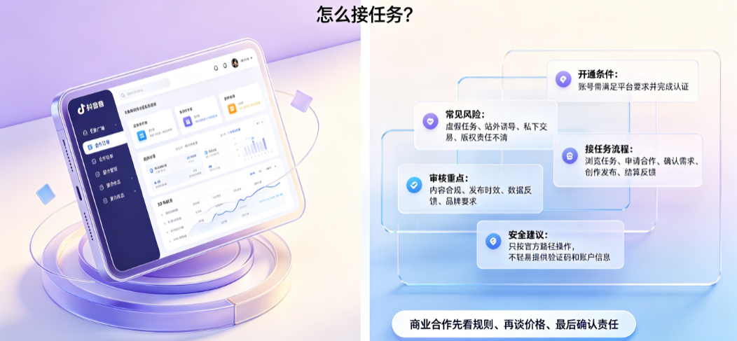 抖音巨量星图开通有坑吗?怎么接任务?