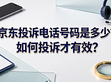 京东投诉电话号码是多少?如何投诉才有效?