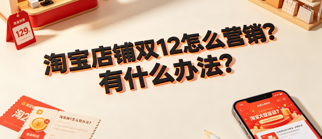 淘宝店铺双12怎么营销?有什么办法?