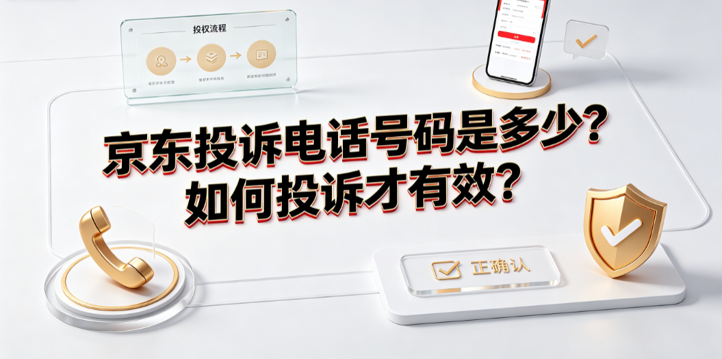 京东投诉电话号码是多少?如何投诉才有效?
