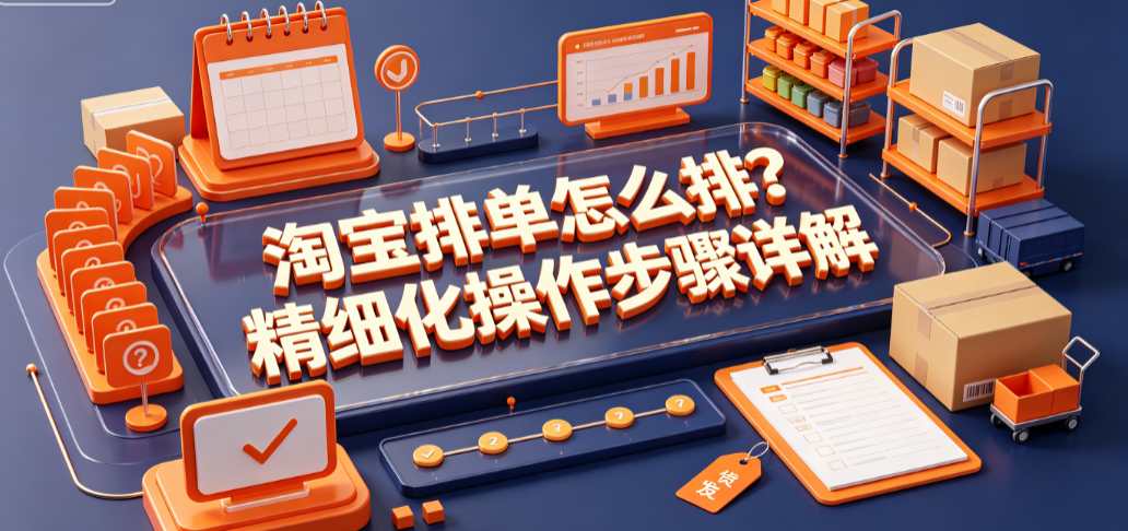 淘宝排单怎么排?精细化操作步骤详解