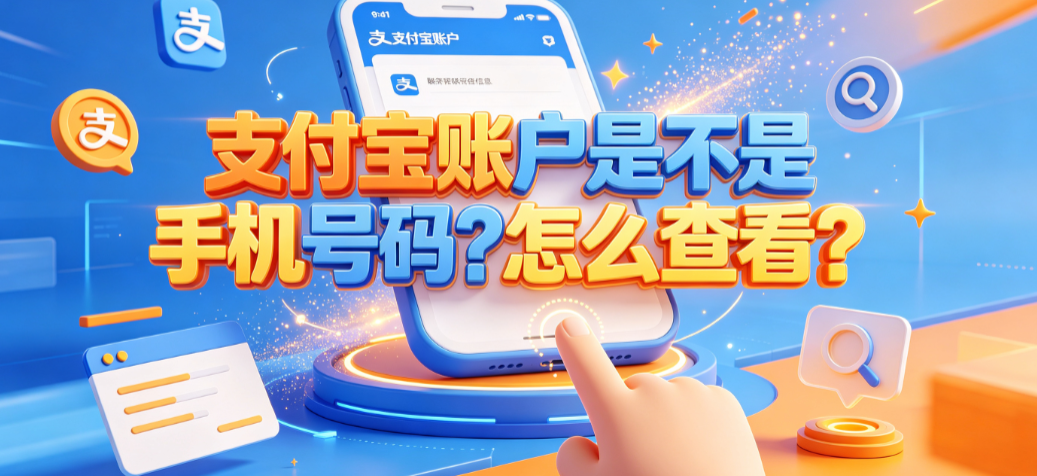 支付宝账户是不是手机号码?怎么查看?
