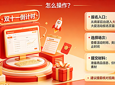 淘宝天猫双十一表达时效如何报名?怎么操作?