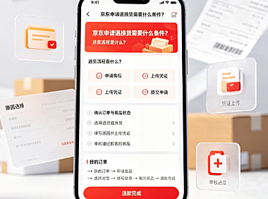 京东申请退换货需要什么条件?退货流程是什么?