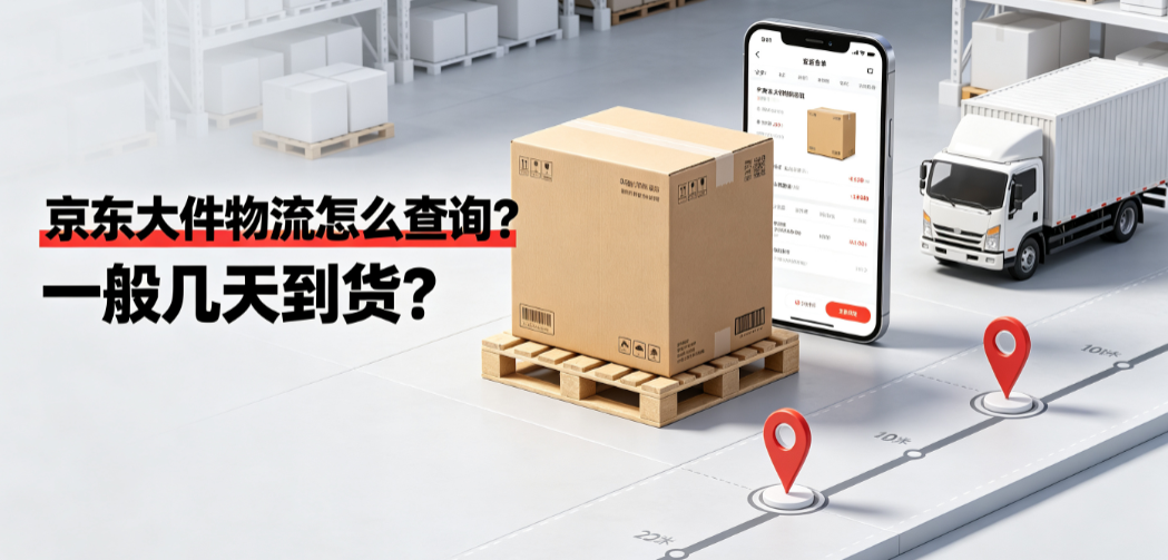 京东大件物流怎么查询一般几天到货?全链路指南