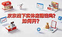 京东线下实体店赚钱吗?如何开?