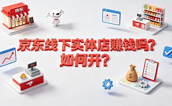 京东线下实体店赚钱吗?如何开?