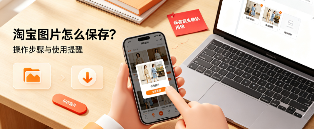 淘宝图片怎么保存?淘宝图片要注意什么?