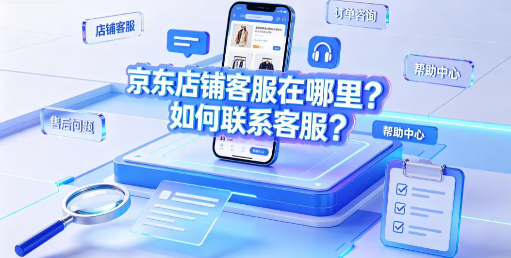 京东店铺客服在哪里?如何联系客服?