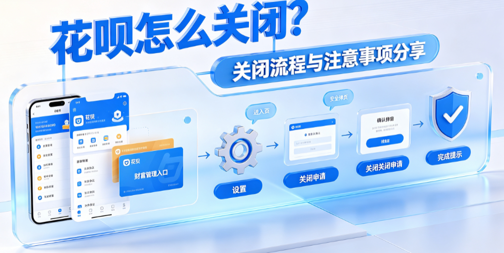 花呗怎么关闭?关闭流程分享