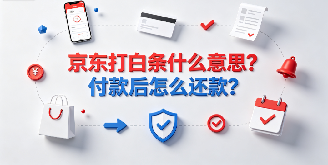 京东打白条什么意思?付款后怎么还款?