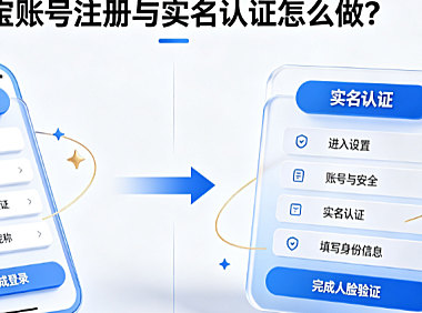 怎么注册淘宝账号?如何实名认证?