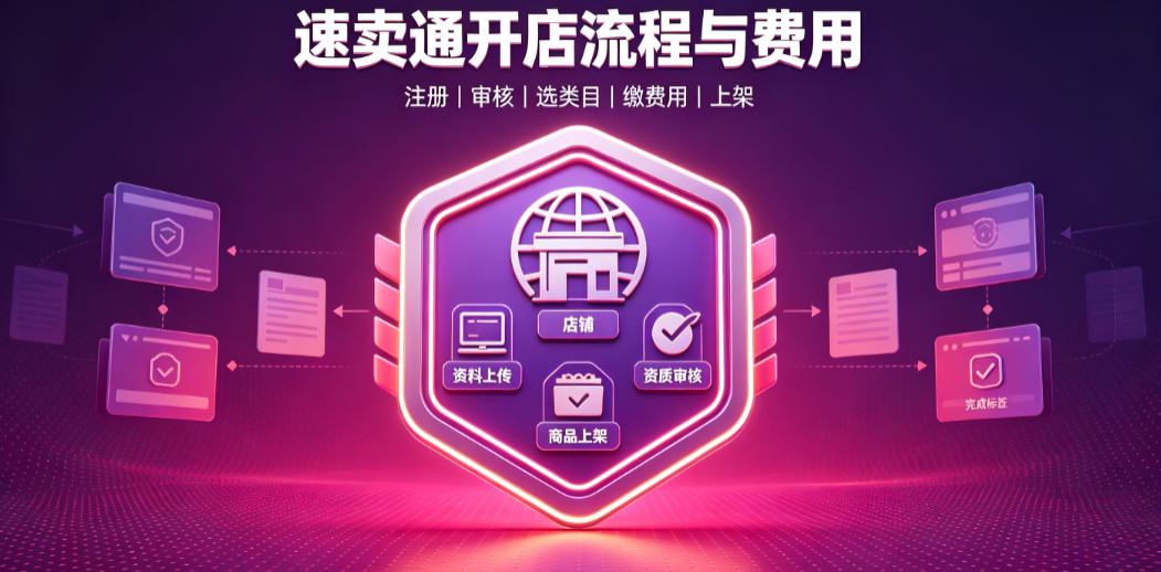 速卖通跨境电商开店流程及费用是什么?