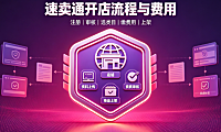 速卖通跨境电商开店流程及费用是什么?