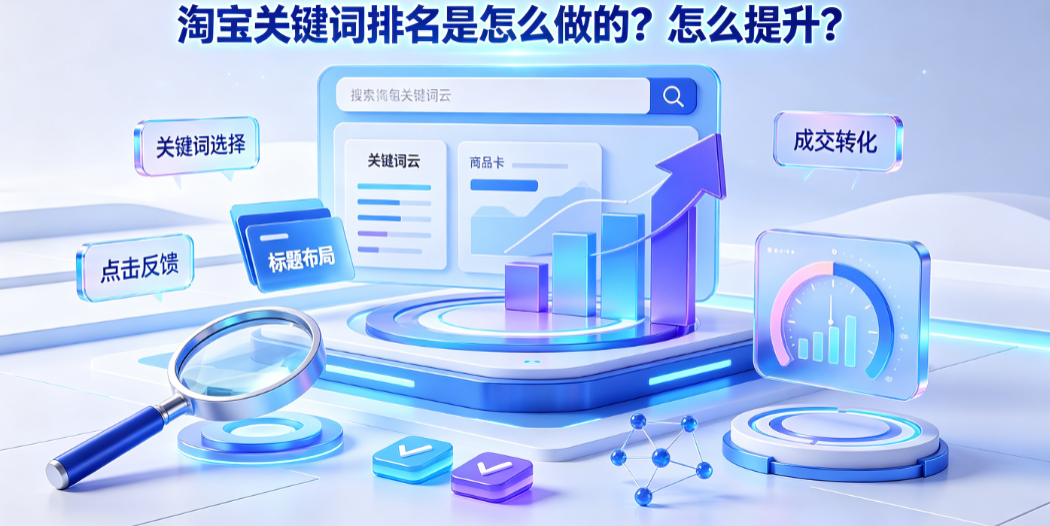 淘宝关键词排名是怎么做的?怎么提升?_搜索权重优化指南