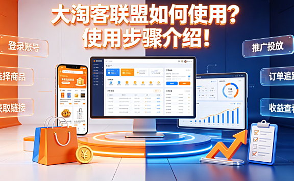 大淘客联盟如何使用?使用步骤介绍!