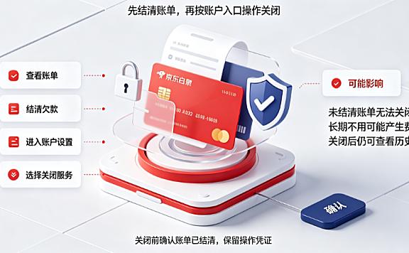 不小心开了京东白条怎么关闭?白条开了有什么后果?操作指南与征信解析