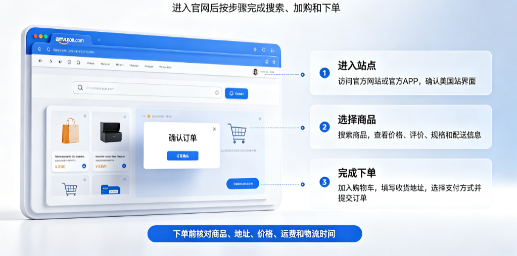 美国网站入口是什么?怎么买东西?