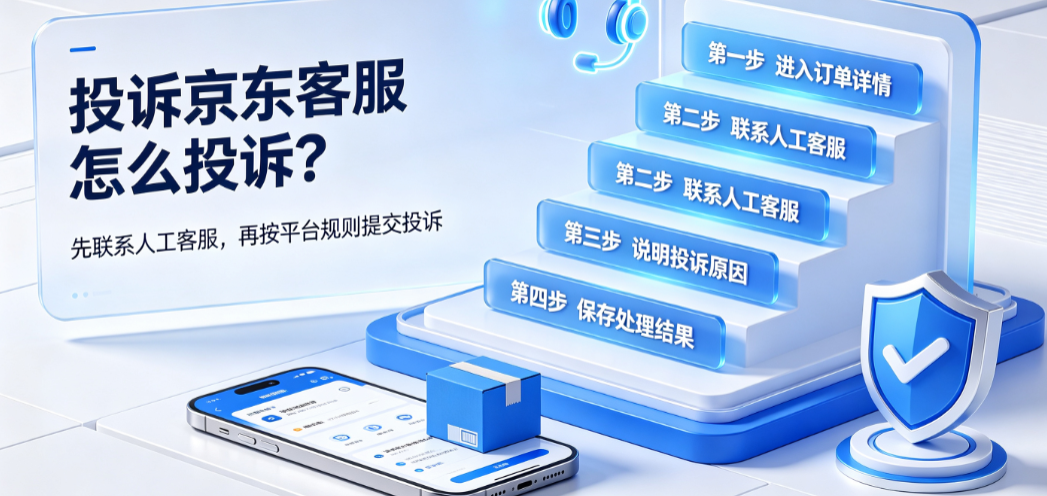 投诉京东客服怎么投诉?客服人工服务电话是多少?