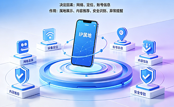 抖音的ip地址是根据什么决定的?有什么用?