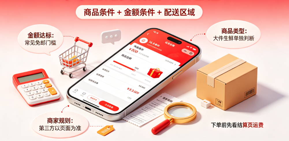 京东免运费规则是什么？
