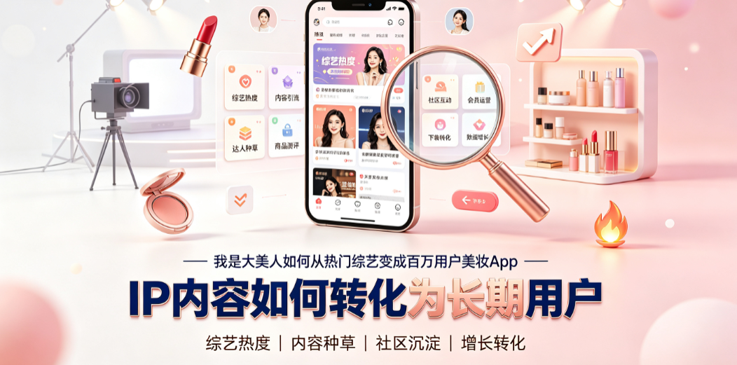 “我是大美人”如何从一档热门综艺,变成百万用户的美妆App?