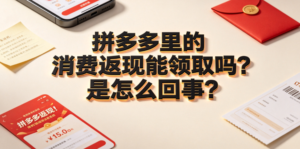 拼多多里的消费返现能领取吗?是怎么回事? 规则解析与实操指南