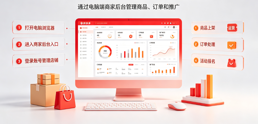 拼多多PC网页端在哪里?怎么运营?