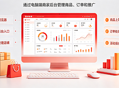 拼多多PC网页端在哪里?怎么运营?商家后台操作指南