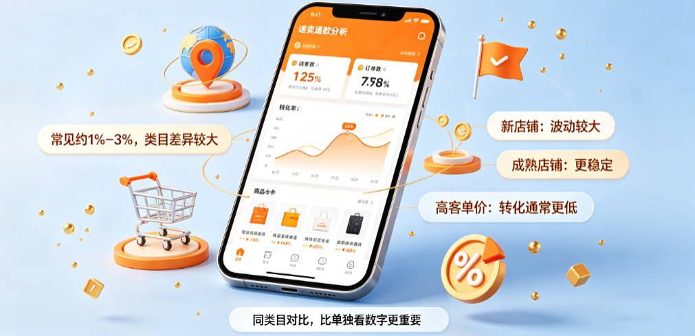 速卖通转化率公式是怎样的?转化率多少正常?