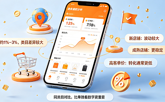 速卖通转化率公式是怎样的？转化率多少正常？数据解读与优化指南