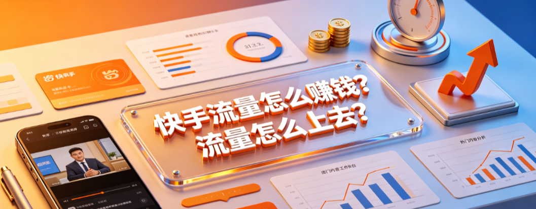 快手流量怎么赚钱?流量怎么上去?完整变现与增长指南