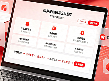 拼多多店铺怎么注册?有何注意事项?
