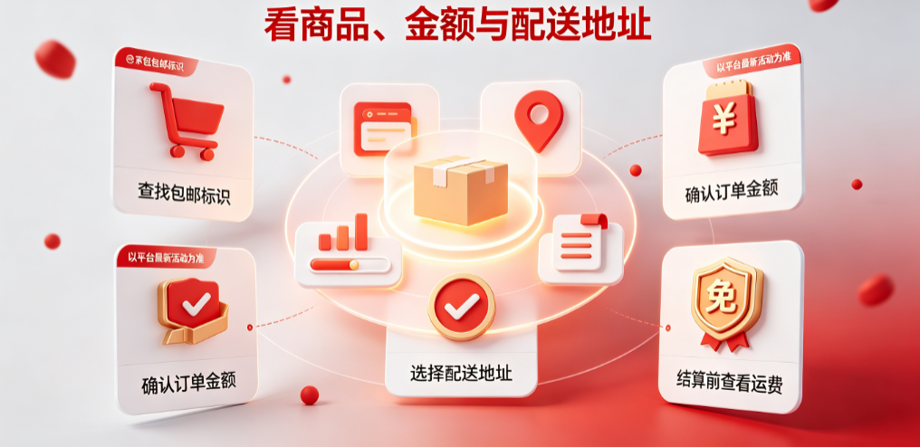 京东满多少包邮?买满多少免运费?