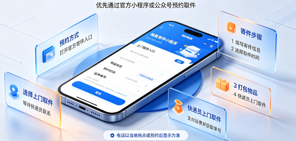 京东快递上门取件电话号码是多少?怎么寄件?