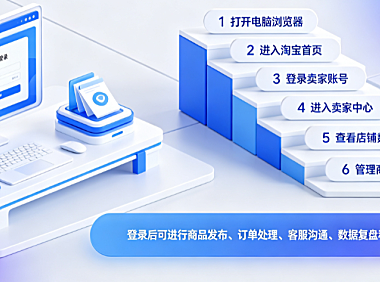淘宝卖家中心入口在哪里?怎么进入登陆和操作?