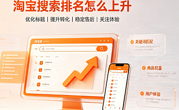 淘宝搜索排名怎么上升?排名遵循什么规则?