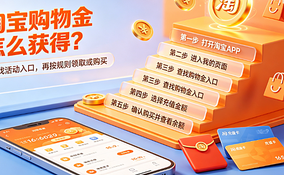 淘宝购物金怎么获得?如何购买?
