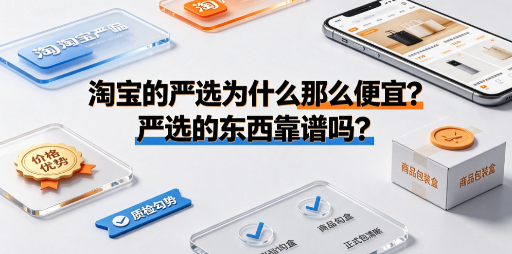 淘宝的严选为什么那么便宜？严选的东西靠谱吗？深度解析