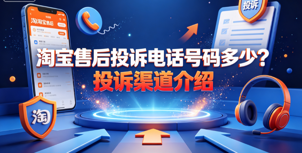 淘宝售后投诉电话号码多少?投诉渠道介绍