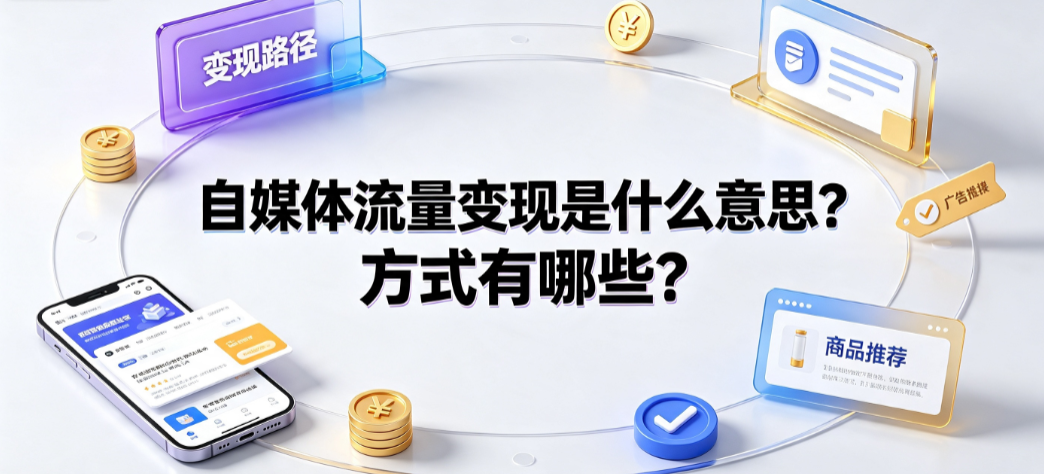 自媒体流量变现是什么意思?方式有哪些?六大路径与避坑指南