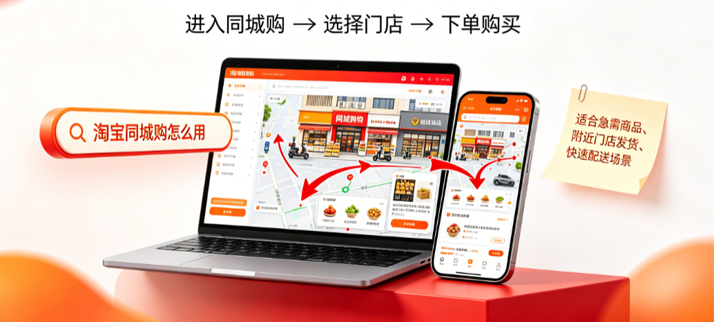淘宝同城购怎么操作?是什么?