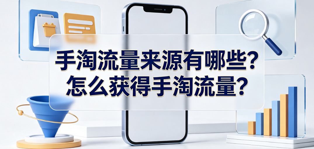 手淘流量来源有哪些?怎么获得手淘流量?