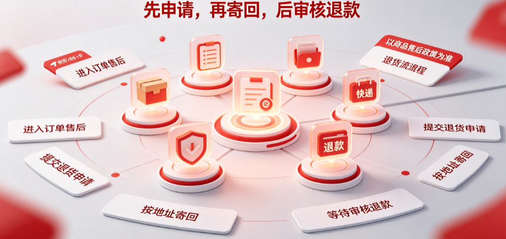 京东退货流程是什么?京东退货规则是什么?