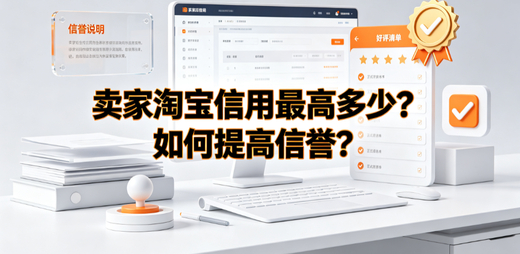 卖家淘宝信用最高多少?如何提高信誉?