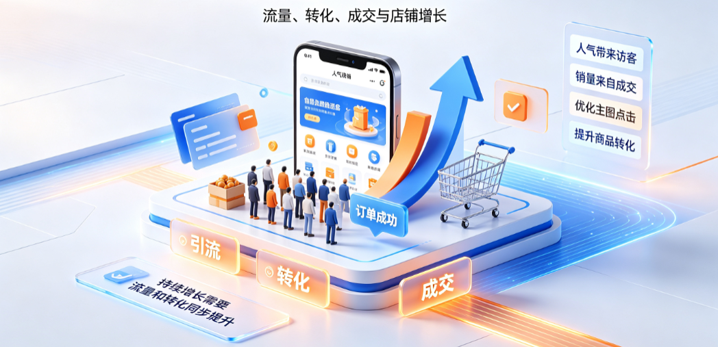 淘宝店如何增加人气和销量?增加人气和销量的区别是什么?