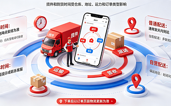 京东揽件几点下班？多久收到货？物流时效与查询指南